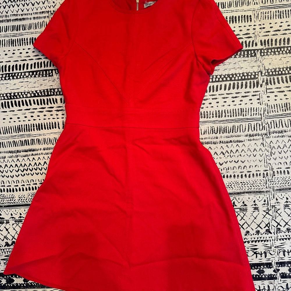 Eliza J- Women’s Red Fit-and-Flare Dress